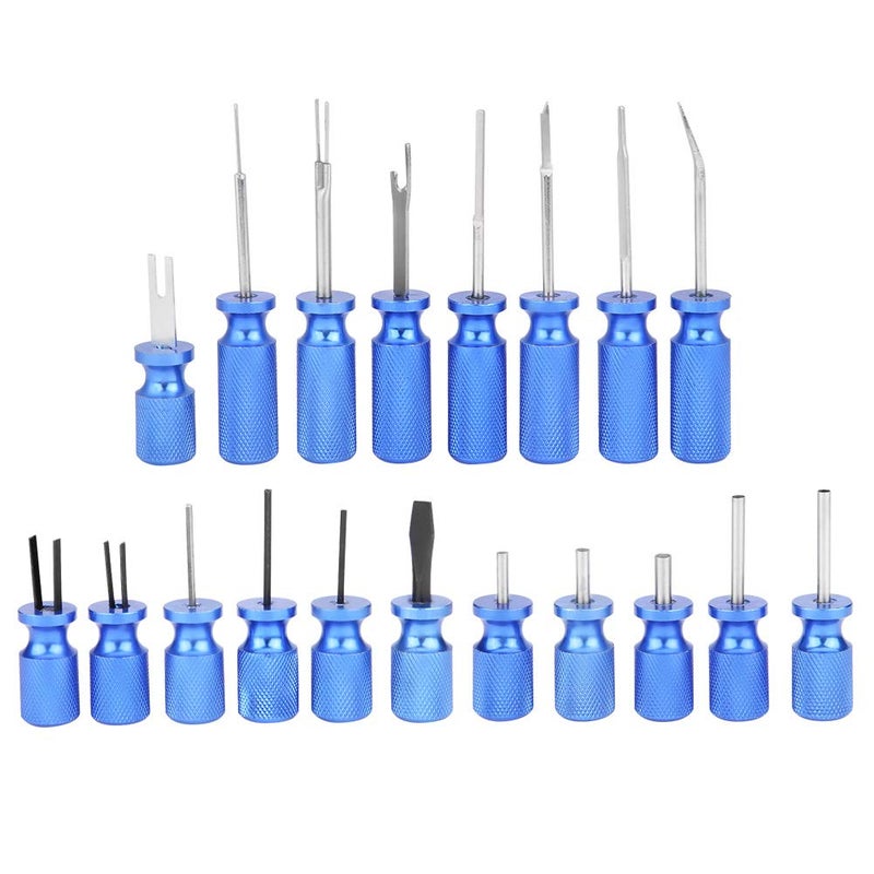 klarako Terminal Removal Tool, 19 Piece Universal Car Terminal Block Release Connector Removal Tool Kit with Storage Case - Image 5