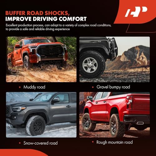 A-Premium 13Pc AWD 4WD Front Suspension Kit, For Chevy GMC Silverado 1500 Sierra 1500 Suburban Avalanche Tahoe Yukon XL Escalade EXT ESV, Upper Control Arm Lower Ball Joint Sway Bar Link Tie Rod End - Image 5