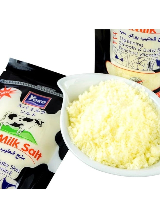 يوكو مقشر الجسم بملح الحليب مع فيتامين E 300 جرام - Image 4