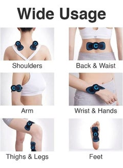 Neck and Back Massager, Portable Mini Cervical Massager Pads Relieve Pressure of The Whole Body, for Neck Shoulder Back Waist Arms Legs Aches (1 PACK) - pzsku/Z6D8D95182BB25F8A4310Z/45/_/1727245672/18de1dcd-d6af-474c-883d-dd2a19384e3b