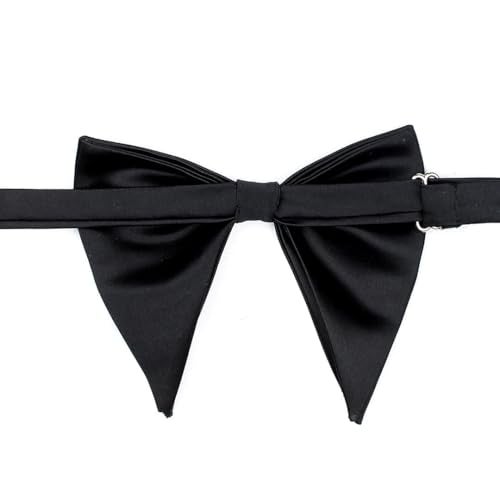 Peluche Solid Butterfly Bowtie For Men - Image 3