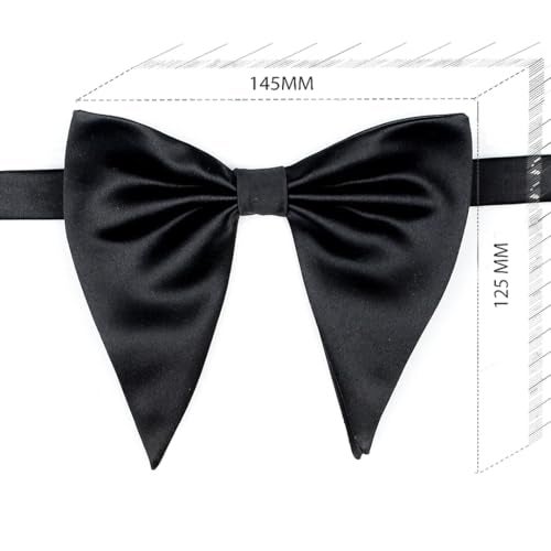 Peluche Solid Butterfly Bowtie For Men - Image 2
