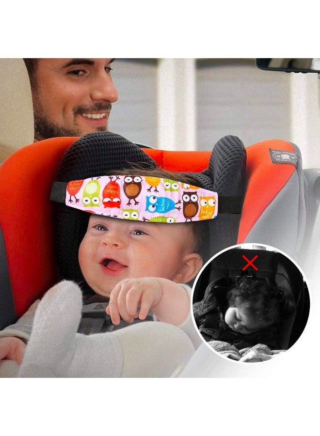 Donier 2 Packs Toddler Car Seat Neck Relief And Head Support Pillow Support Head Band Easy Installation On Most Convertible Seats And Safety To Babies And Kids(Pink? - Image 5