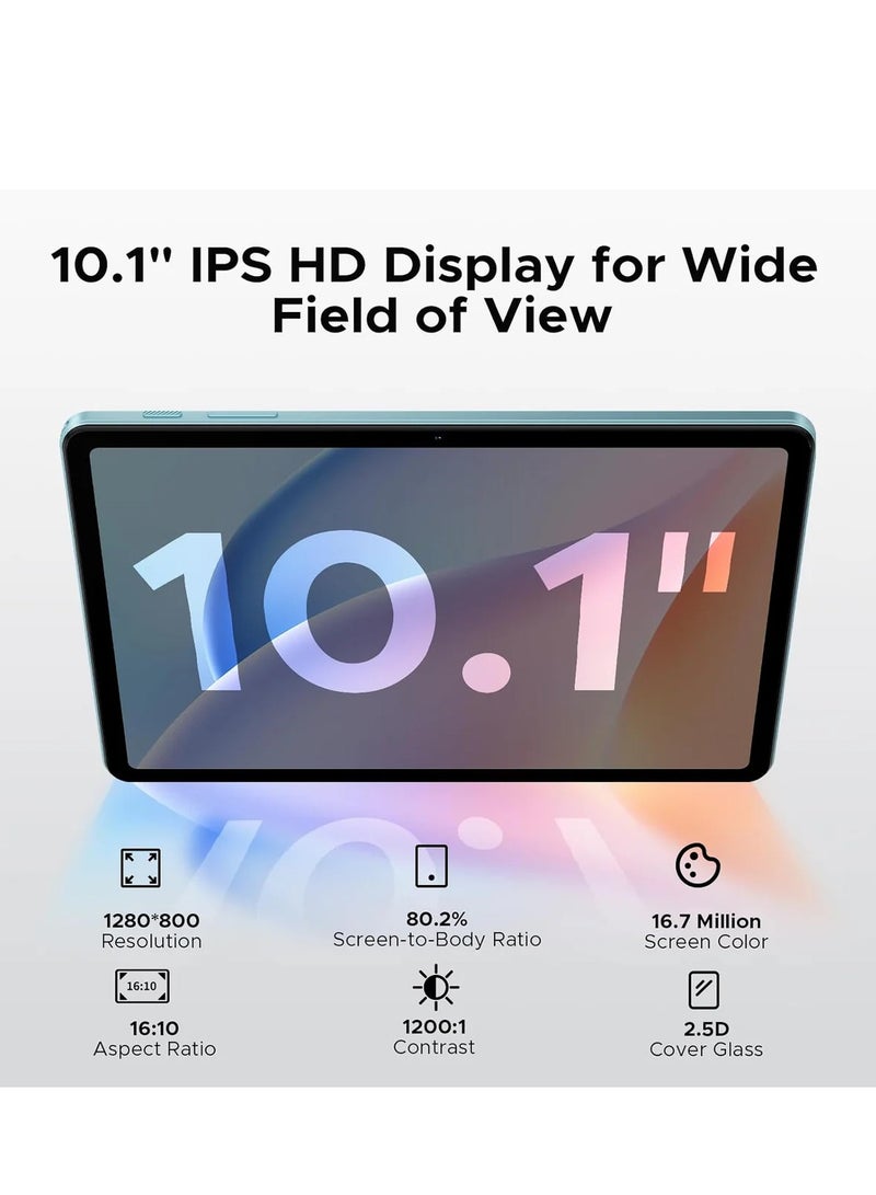 Doogee Tab A9 Pro - WiFi, ROM:(4+16) 20GB, RAM: 128G, "10.1" Inch, HD Display, 6580mAh Battery, Android 15, Grey - Image 3