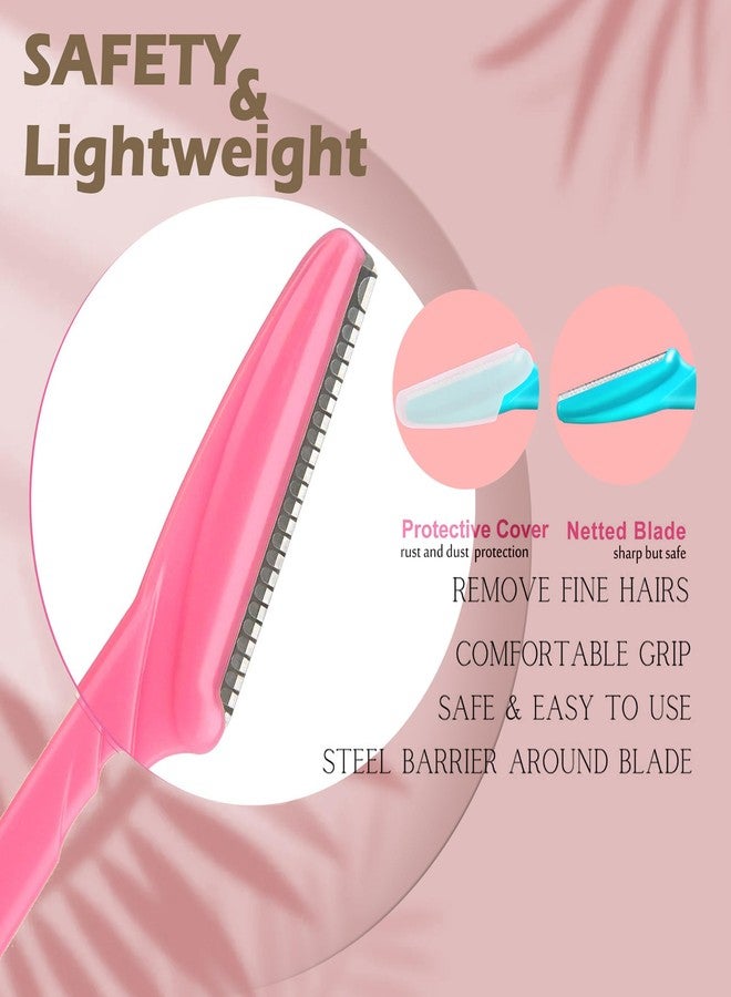 Soft N Style Soft 'N Style Ladies Eyebrow Grooming Razors Shaver Set Pack of 3 Multicolor - Image 3