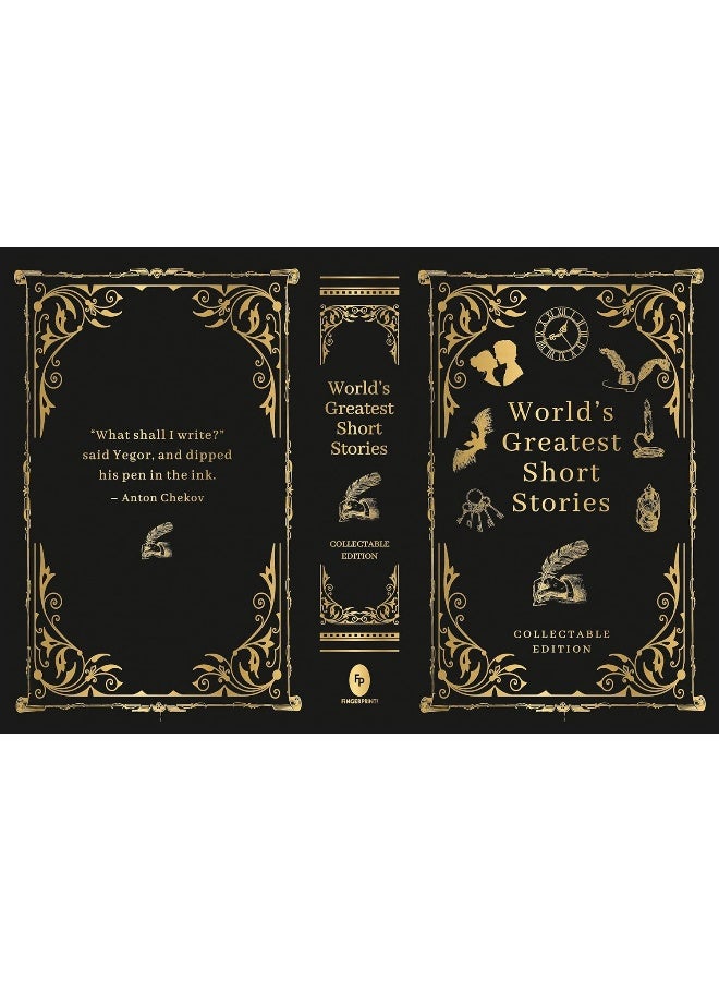 World's Greatest Short Stories (Deluxe Hardbound Edition): Collectable Edtion Hardcover – 9 September 2019