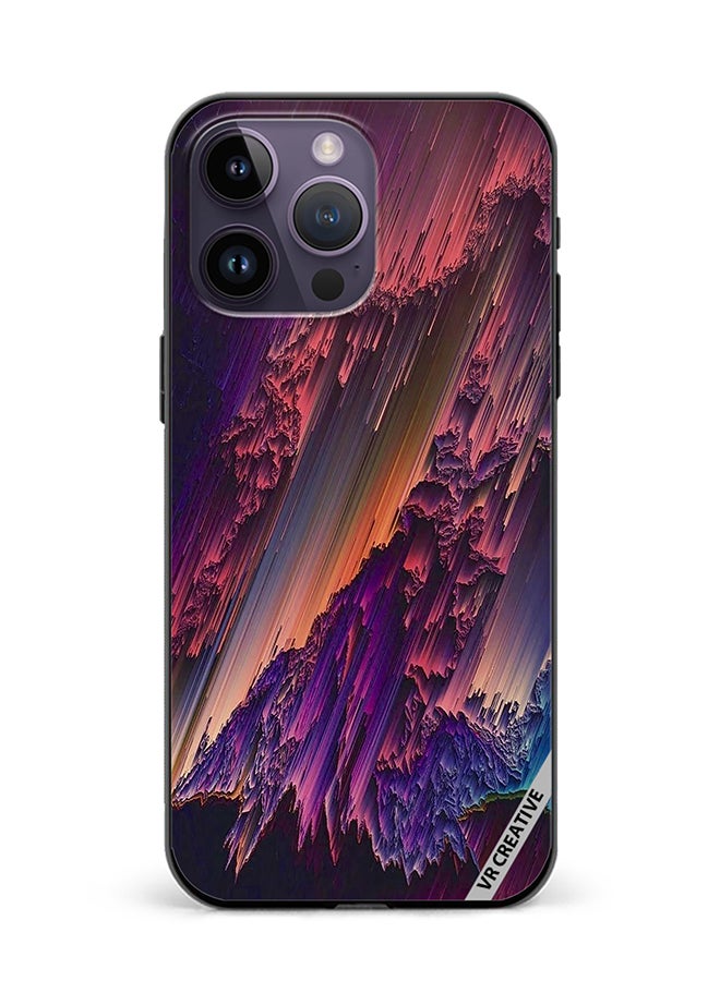 VR CREATIVE Protective Case Cover For Apple iPhone 16 Pro Max Texture Design Multicolour