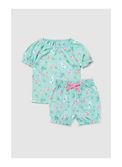 Baby Girls Parrot Jersey Set