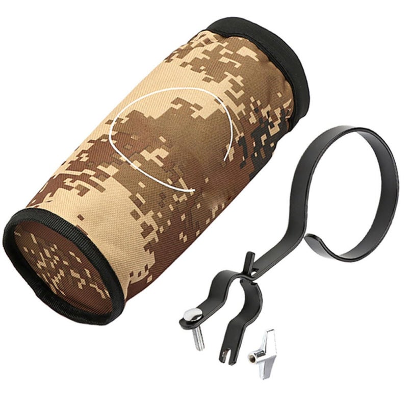 Camouflage Drumstick Carrier Bag Portable Storage Case With Clamp For Drummers - Image 2