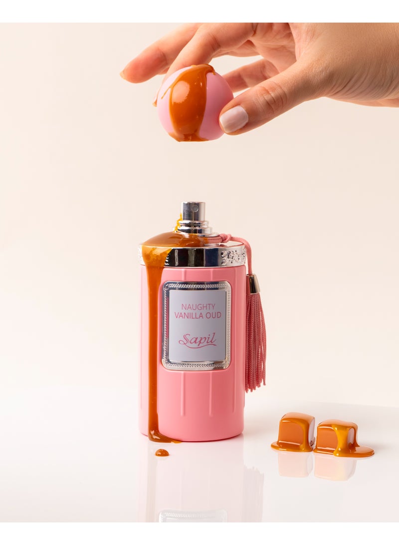 sapil Naughty Vanilla Oud Perfume, Honey Amber, Eau De Parfum 100ml - Image 3