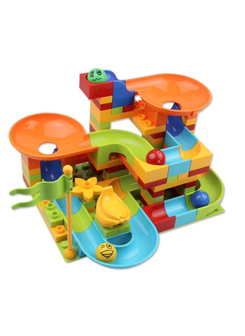 General - Toy Building Blocks - Children's Racing Track: 101 Pieces of Various Track Models, Suitable for Boys and Girls Over 3 Years Old - Image 1