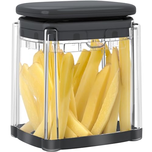 Solucky French Fry Cutter, Solucky Potato Onion Cutter, Professional Homestyle Vegetable Chopper Dicer, Great for Potatoes Carrots Cucumbers Zucchini Peppers 3/8 inch Blade(Only 1 Blade) - Image 1