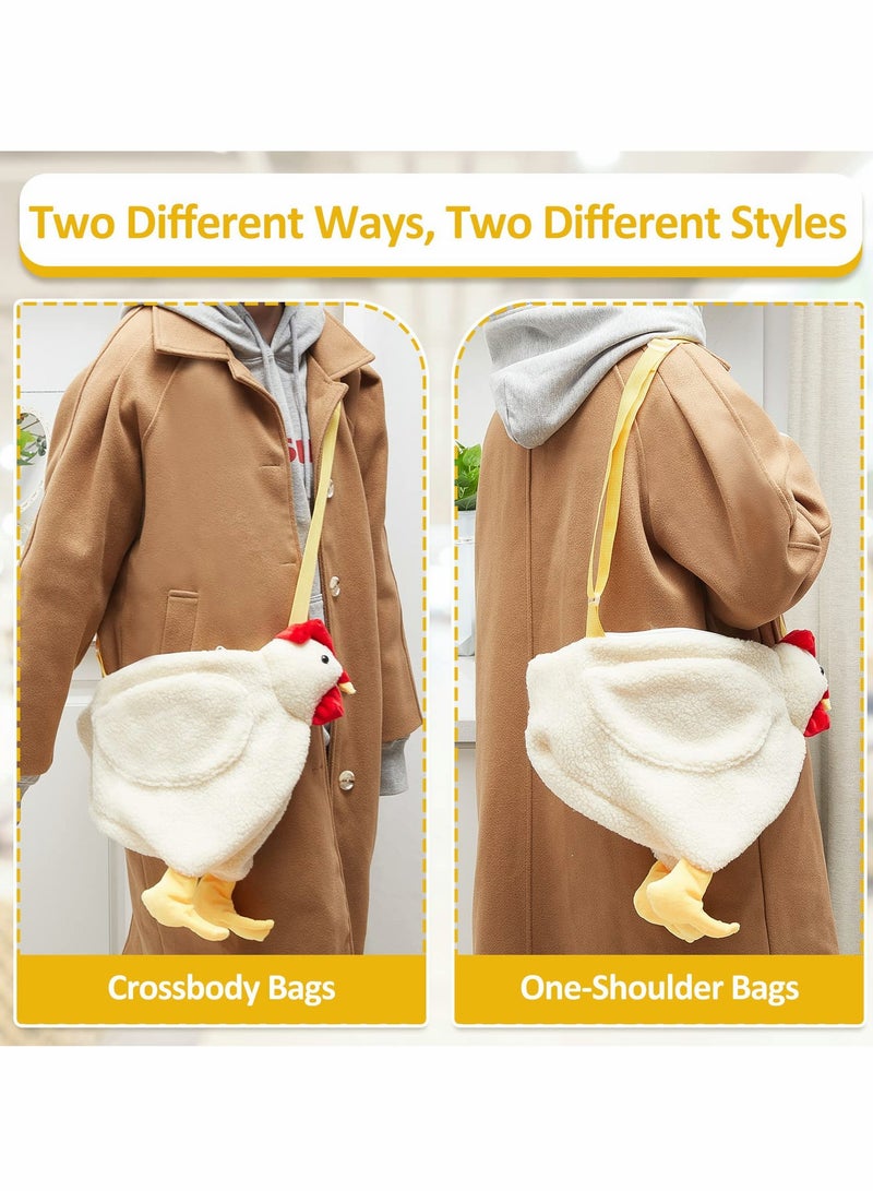 Excefore Animal Style Shoulder Handbag Girl Hen Crossbody Purse - Image 3