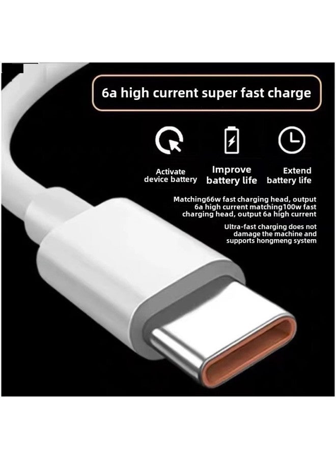 Glory X30 Charger Fast Charging 66W Watt Charging Plug Glory X30 Charging Line Data Line 6A2 Mega-Color:66w Fast Charging Head + 1.5m 2 Fast Charging Cables Suitable For Honor X30 - Image 4