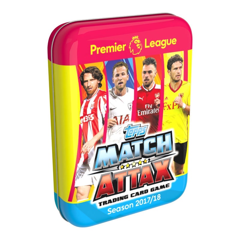Match Attax علبة ميني ماتش أتاكس الدوري الإنجليزي الممتاز 2017/18 - Image 1
