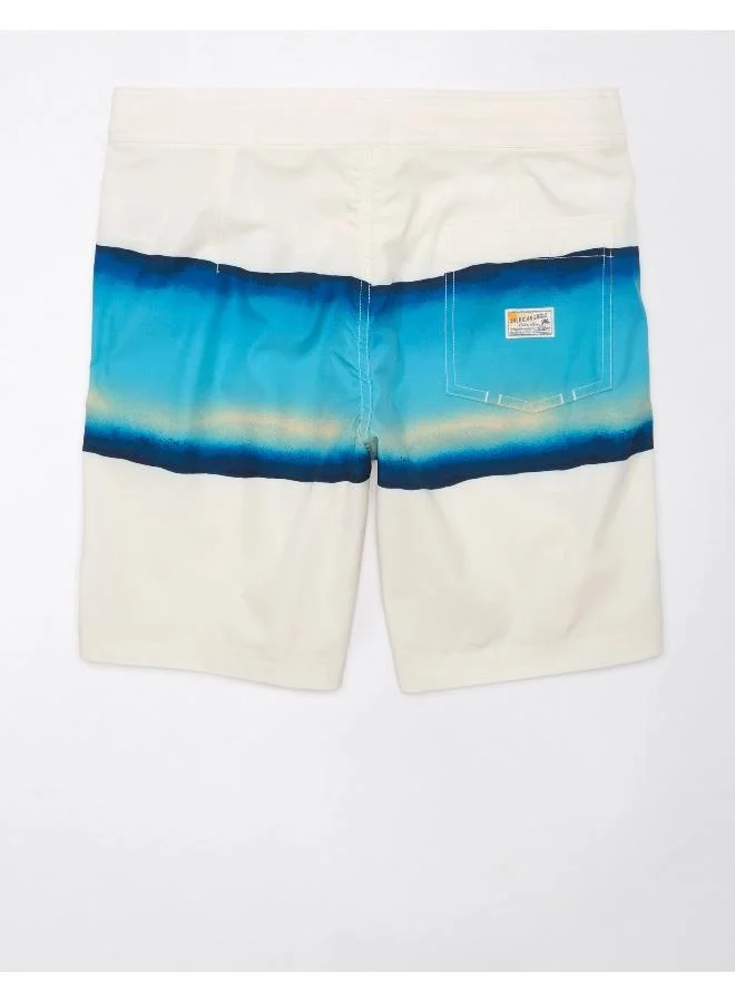 امريكان ايجل Printed Ombre Flex 8" Classic Board Drawstring Shorts