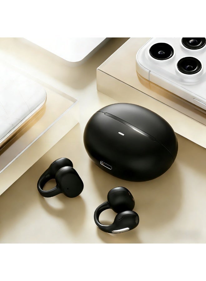 NexusTek Wireless Bluetooth Earbuds Open Ear Headphones Clip On M136 Lightweight Sport Earphones 720° Panoramic Sound Touch Control for Calls & Music - Image 2