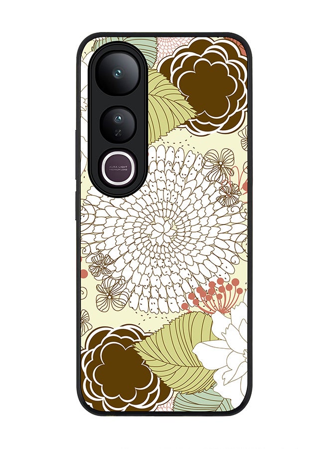 Stylizedd For vivo V50 Lite Case,Slim fit Camera Protection, Shockproof Thin Phone cover  - Blooming Flower