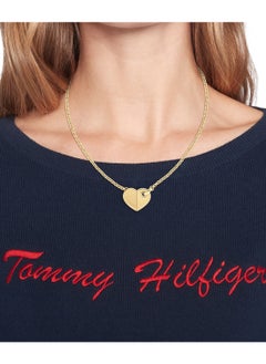 TOMMY HILFIGER TH JEWELRY BOLD HEARTS WOMENS PENDANT NECKLACE - 2780927  - Image 2