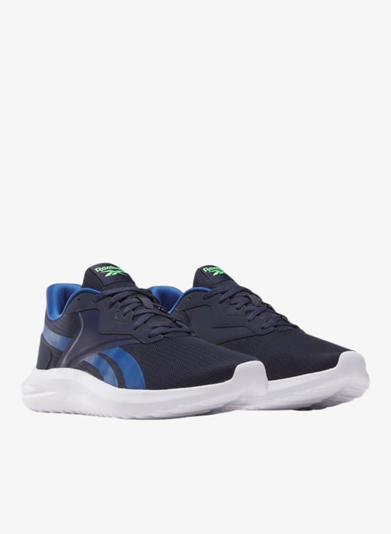 ريبوك حذاء جري رجالي بطبعة شعار وإغلاق برباط - - Image 1