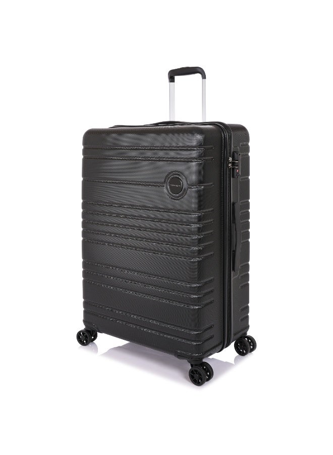 Track ABS Hard Luggage Set 3 Piece Trolley Set | 20 Inch Cabin, 24 Inch Medium & 28 Inch Large Suitcase | 4 Double Spinner Wheels | TSA Lock | Telescopic & Side Handle | Hard Shell Travel Luggage Set - Image 3