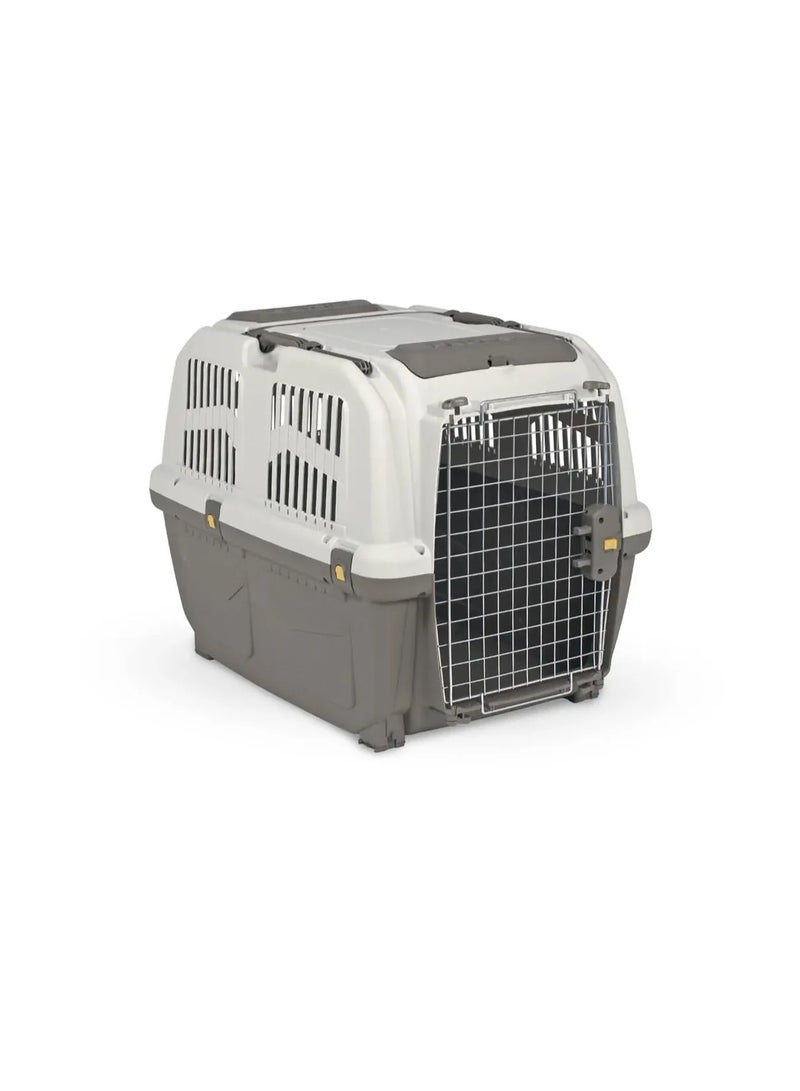 ام بي اس 2 حاملة الحيوانات الأليفة سكودو 4 إياتا، رمادية، متوسطة، 68×48×51 سم - Image 1