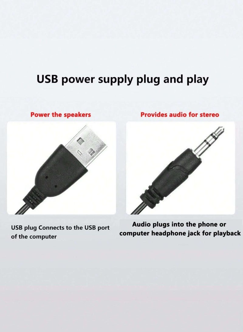 XTRIKE ME SK-605 Soundbar RGB Gaming Speaker USB2.0 Stereo sound bar – RGB Luminous Speaker with Volume Knob control – Wired  USB Powered +3.5mm , 2.0 Channel for PC and Laptop , Home theatre | Black - Image 5