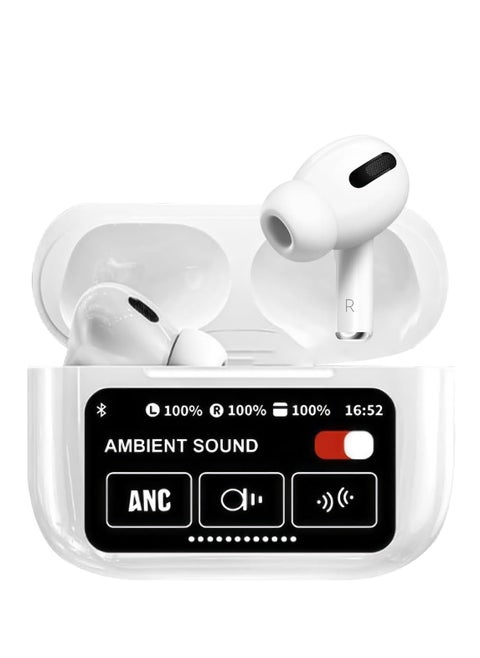 Pro 2 Earbuds Touch Screen Control - Type C Charging Cable - White