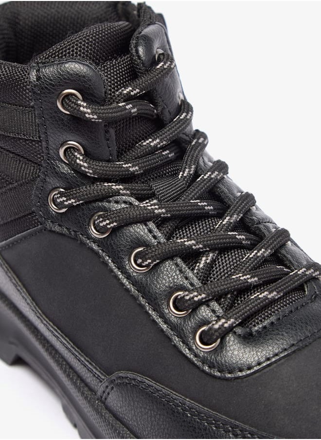 Lee Cooper Boys' Solid Low Ankle Boots with Zip Closure  - Image 5