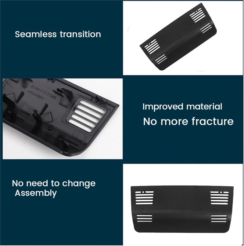 QASULER Car Reading Light Cover Frame for BMW - Image 5