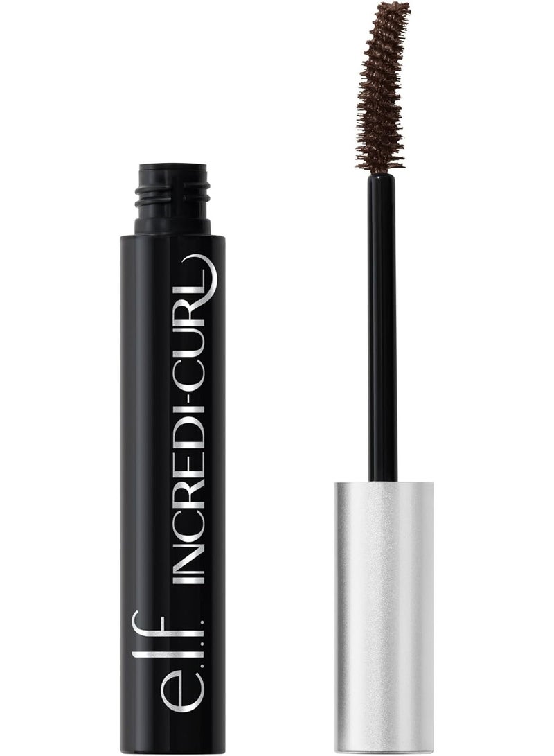 إلف ماسكارا إنكريدي-كيرل لرموش طويلة الأمد وكثيفة للغاية - بني غامق - Image 1