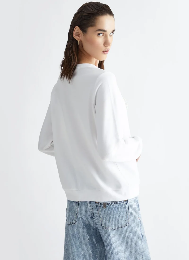 Liu Jo Jacket with studs and gemstones