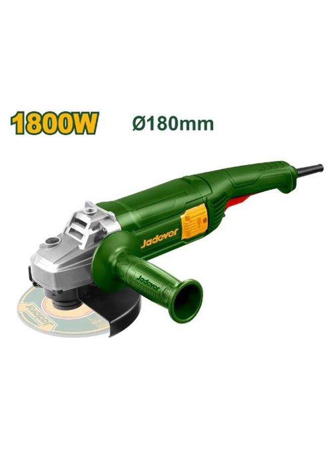 Jadever Angle Grinder 7Inch 1800W Jdag851801 - Image 2