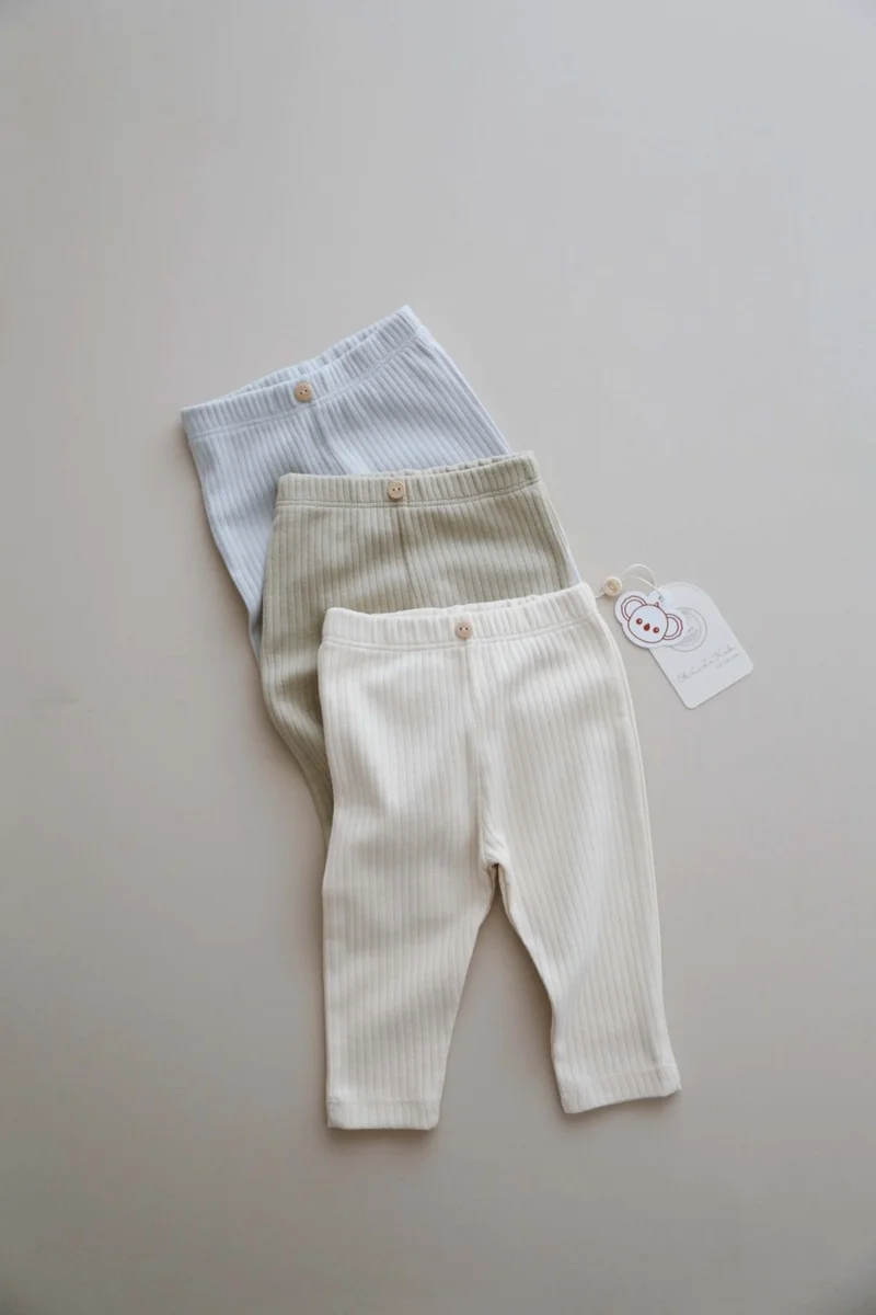 اوهلالا كوالا Ohlala Koala 3-pack Baby Ribbed Tights Model 2