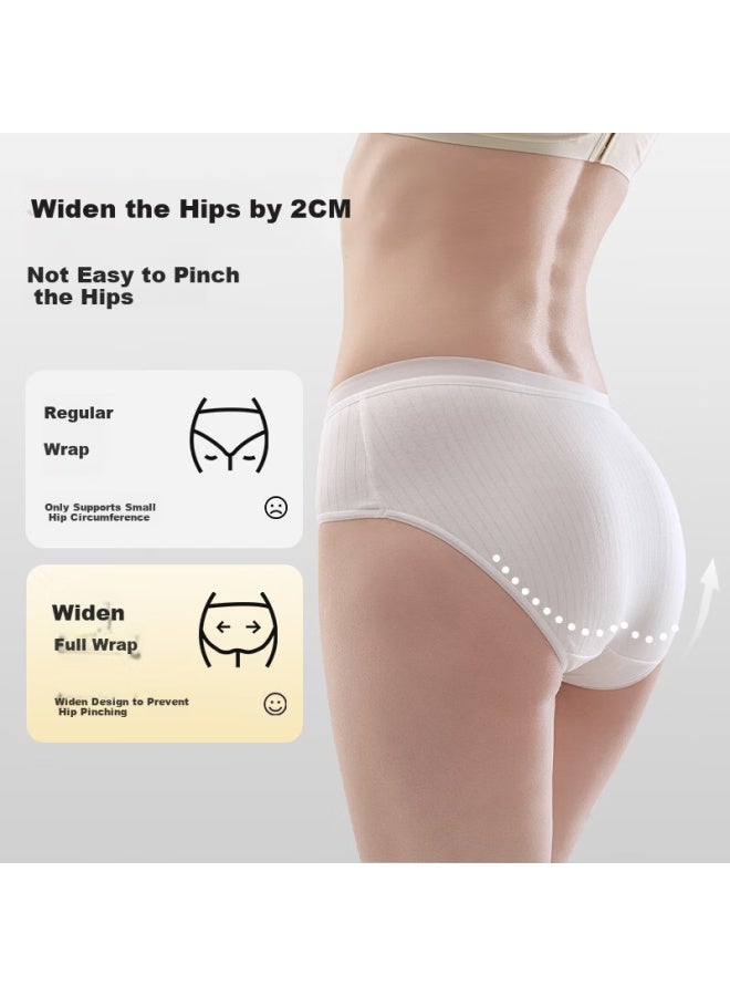 Sometimes Disposable Milk Silk Sterile Unwashed Maternity Postpartum Travel Daily Throwaway Shorts 10 Pack 2XL - Image 2