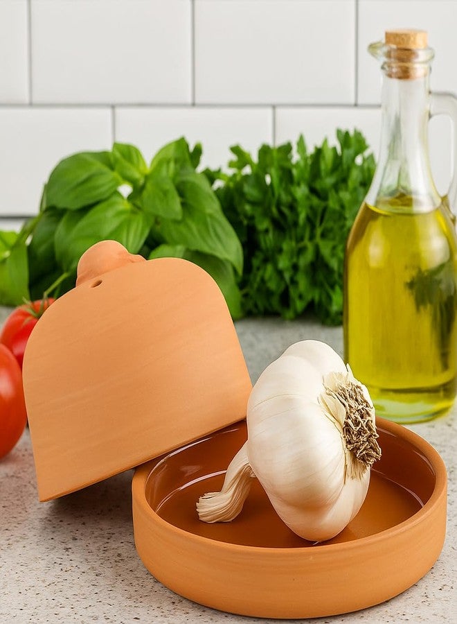 Reston Lloyd Eurita by Reston Lloyd Terra Cotta Garlic Roaster, Natural - Image 2