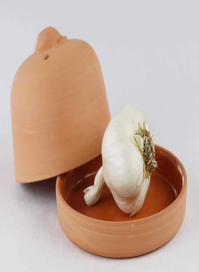 Reston Lloyd Eurita by Reston Lloyd Terra Cotta Garlic Roaster, Natural - Image 3