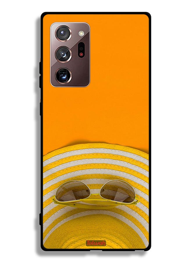 Tolwak - Samsung Galaxy Note 20 Ultra 4G Protective Case Cover Glasses Hat - Image 1