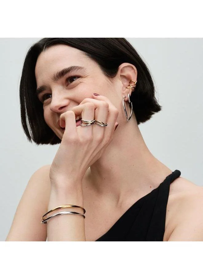 PANDORA  Sterling Silver Hoop Earrings for Women | Best Price UAE