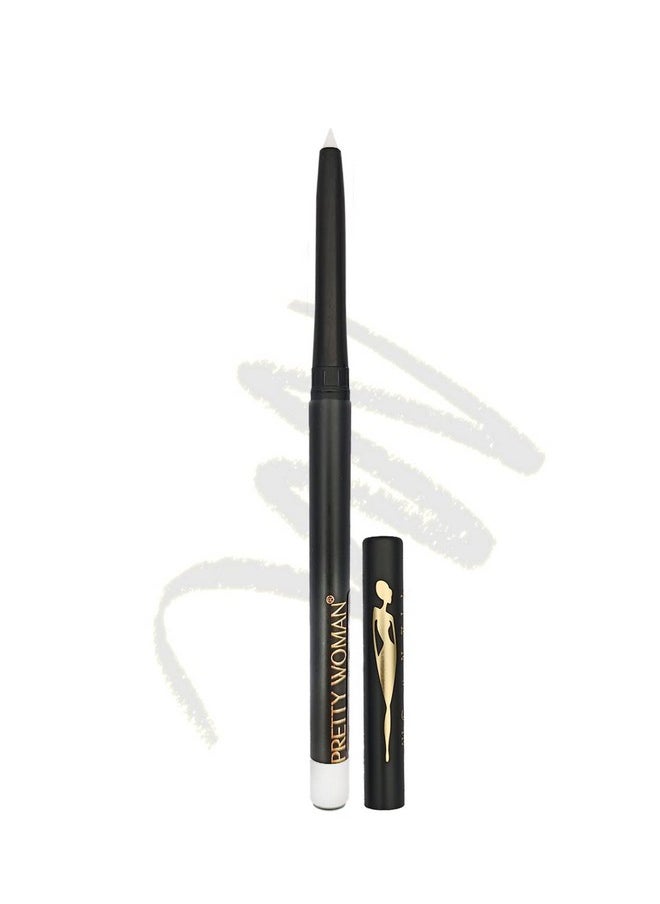 Pretty Woman Long Lasting Eye Color Magic Smudge Proof Retractable Kohl Pencil Blue Kajal Royal Blue Shade 01 0.25Gm (Pack Of 1 White)  - Image 2