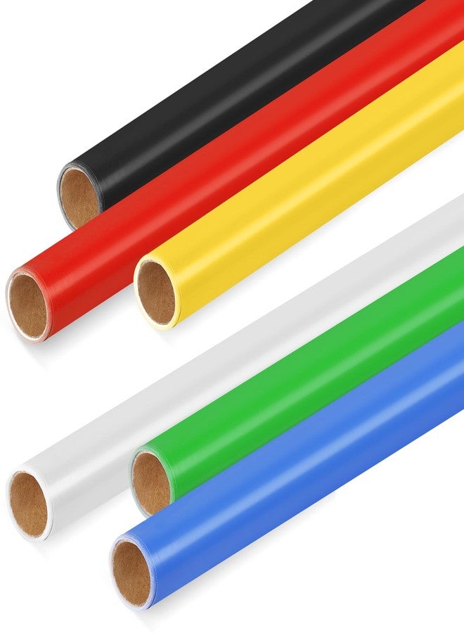 Skyygemm 6 Rolls Bulletin Board Paper Fade Resistant Colored Bulletin Board Paper Roll Bulk for Art Decor Drawing Craft Painting(4 x 12 ft,Rainbow) - Image 1