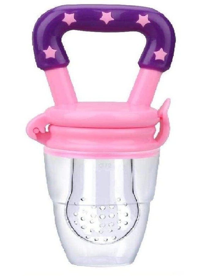 Nibbler Silicone Food/Fruit Nibbler with Extra Mesh, Soft Pacifier/Feeder, Teether for Infant Baby, Infant, BPA Free (Fruit Feeder) - Image 1