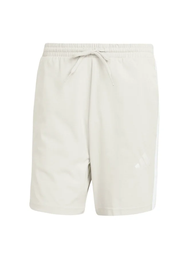 اديداس adidas M 3S SJ 7 SHO Grey Training SHORTS for Men - 2XS