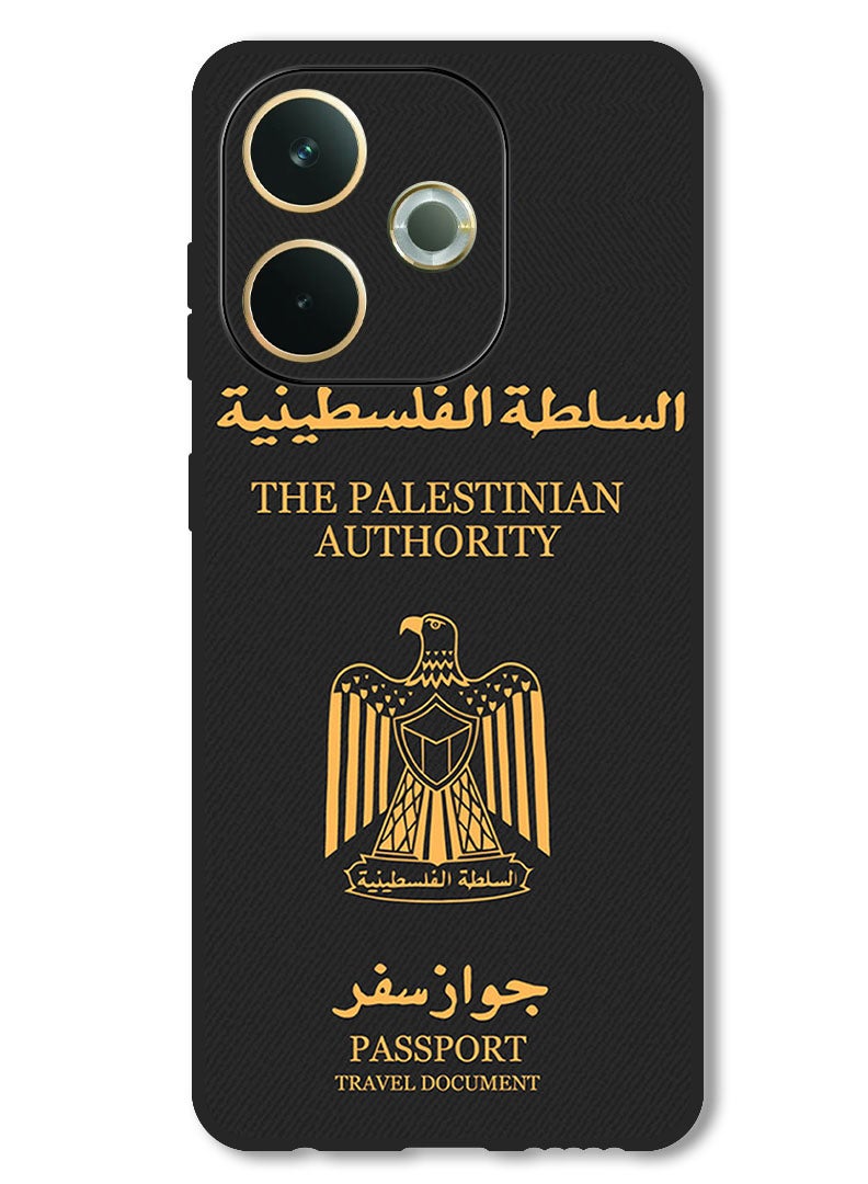 Theodor Case Compatible with Oppo A5 Pro Protection Shockproof Bumper Cover Palestinian Passport - Image 1