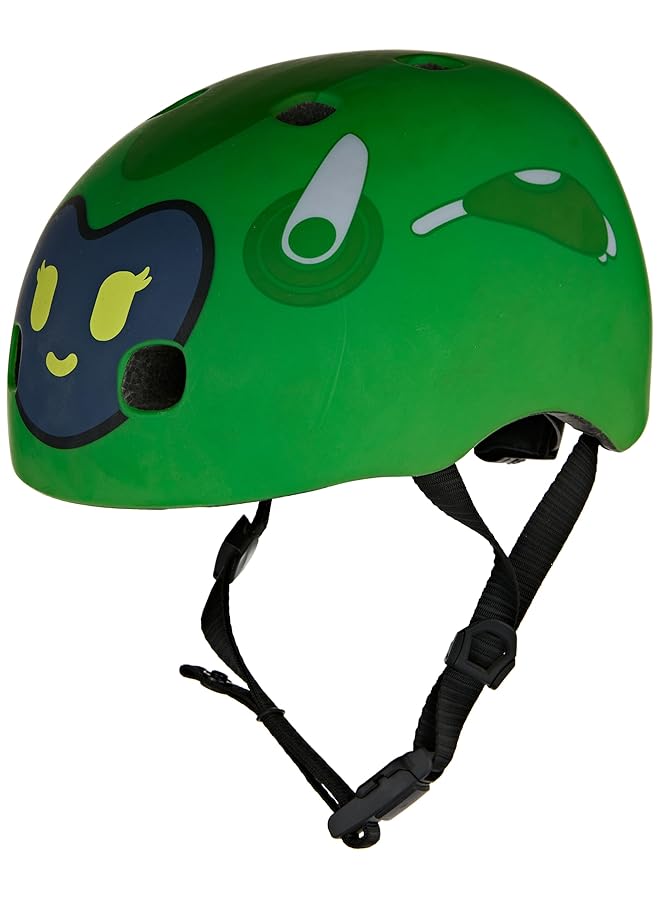 Micro Helmet Terra S (Expo 2020) Green | Kids Helmet | Bike Helmets | Kick Scooter Helmets | Sports Helmet For Kids Boys And Girls Of Age 6 15 Years With Adjustable Straps - Image 1