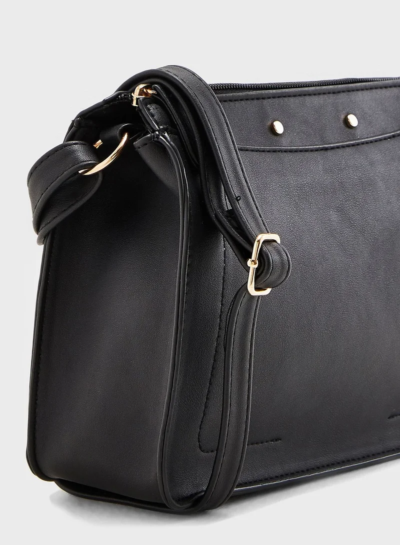 ELLA Crossbody Bag With Pocket Detail