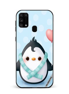 Protective Case Cover For Samsung Galaxy M31/M31 Prime Baby Penguin Design Multicolour