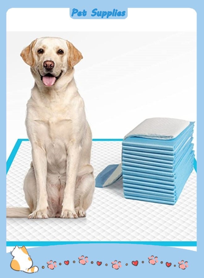 Generic Disposable Dog Urine Pad 50pcs 45*60cm Pet Pee Pads Puppy Potty Training Pet Mats Thickened Cotton Layer Pet Potty Training Puppy Pee Mat  - Image 1