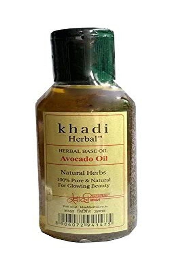 Khadi Herbal Khadi Avocado Oil 100 Ml Natural Herbal Ayurvedic Oil - Image 1