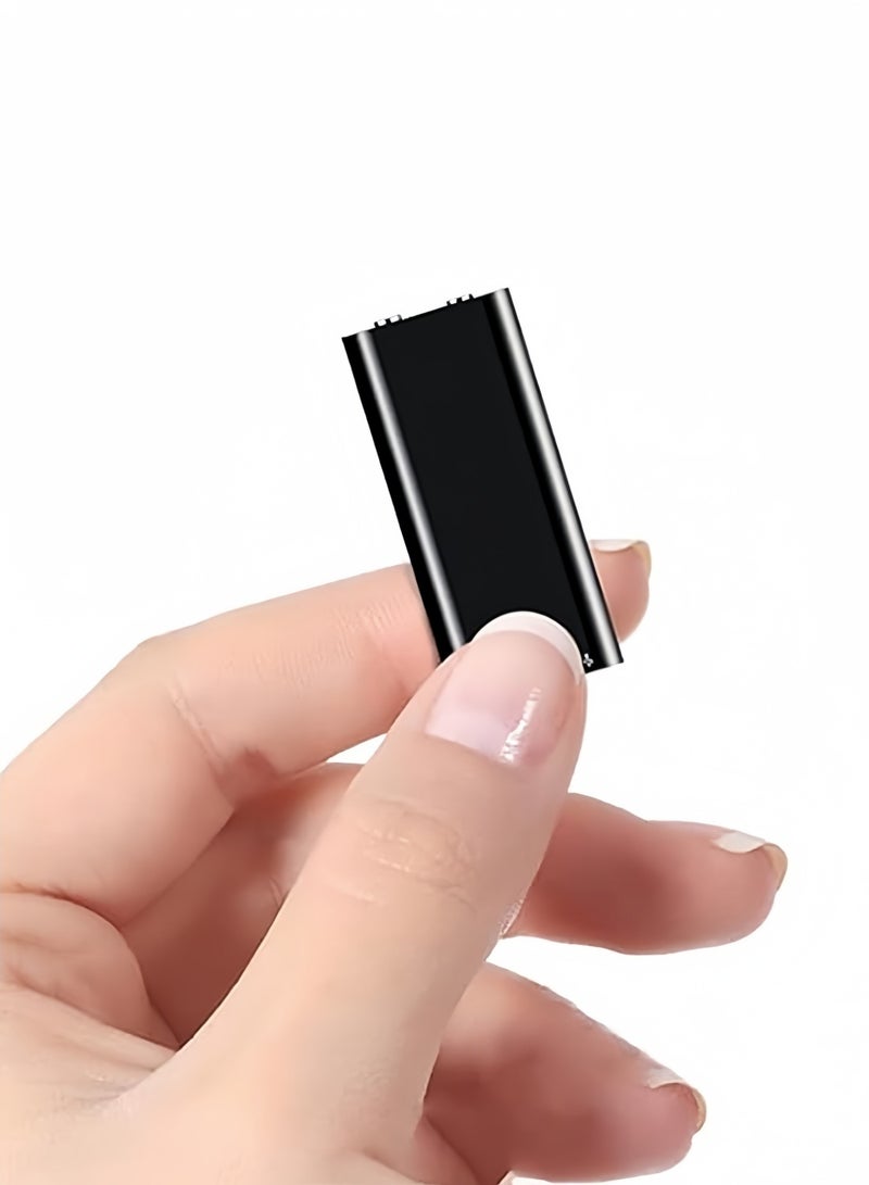 مسجل صوت سعة 16 جيجابايت، 300 ساعة من التسجيل المتواصل، مشغل صوت MP3 عبر USB – مسجل رقمي محمول يعمل بالتنشيط الصوتي - Image 1